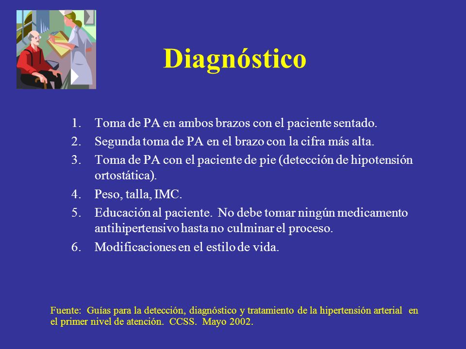 Hipertensión arterial vs hipotensión